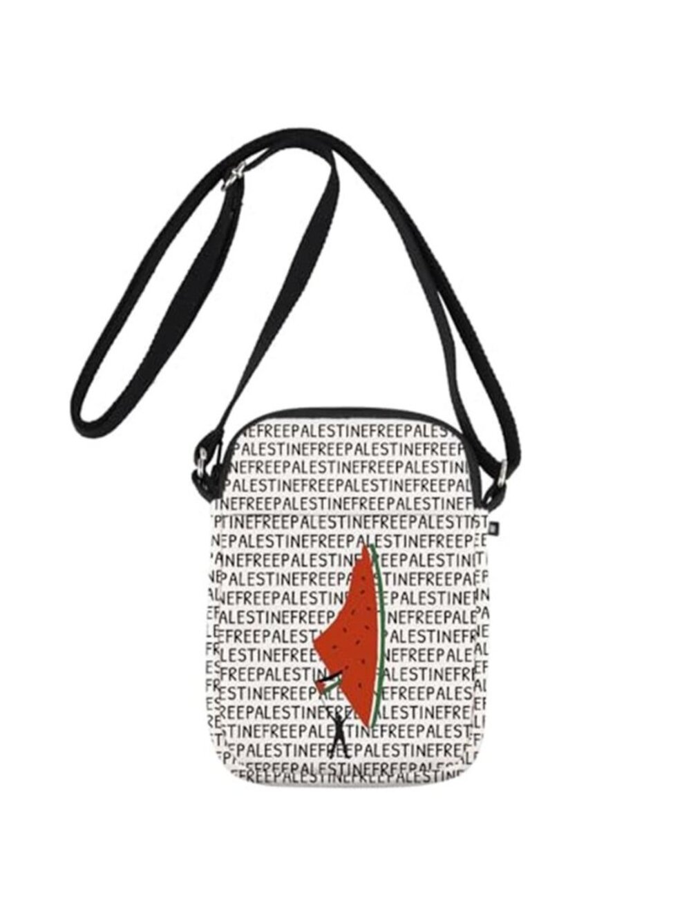 Free Palestine Crossbody Bag Free Palestine Map Gifts Watermelon
